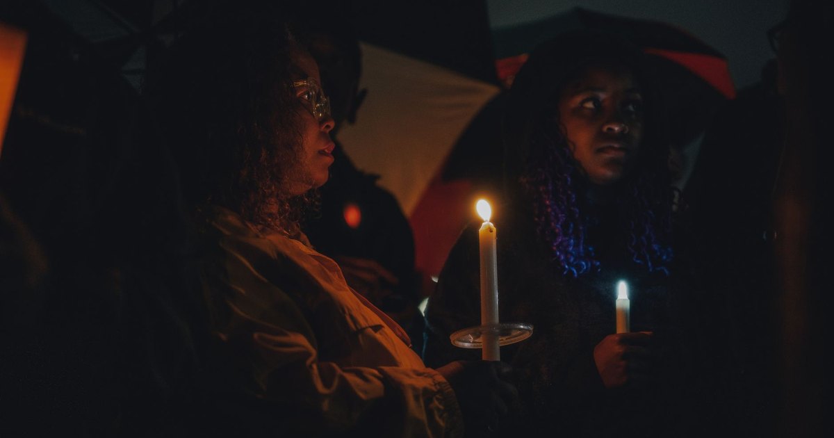 A candlelight vigil (illustrative stock image)