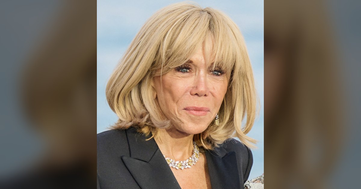 Brigitte Macron, the first lady of France